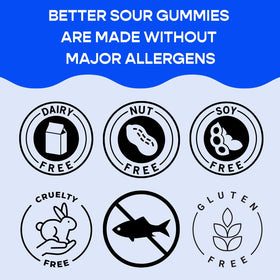 Better Sour Tart Cherry Candy offers 2g sugar and 70 calories per bag.