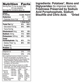 Betty Crocker American grown potatoes – 100% real ingredients for rich flavor