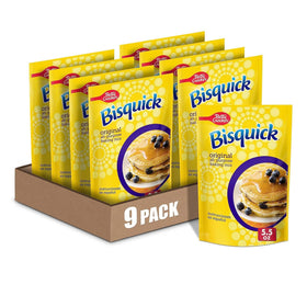 Betty Crocker Bisquick Original Baking Mix pancakes: fluffy breakfast made easy with milk and egg