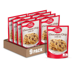 Betty Crocker chocolate chip cookie mix bag ready for quick treats