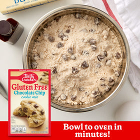 Betty Crocker chocolate chip dough drops ready-to-bake enjoyable treats.