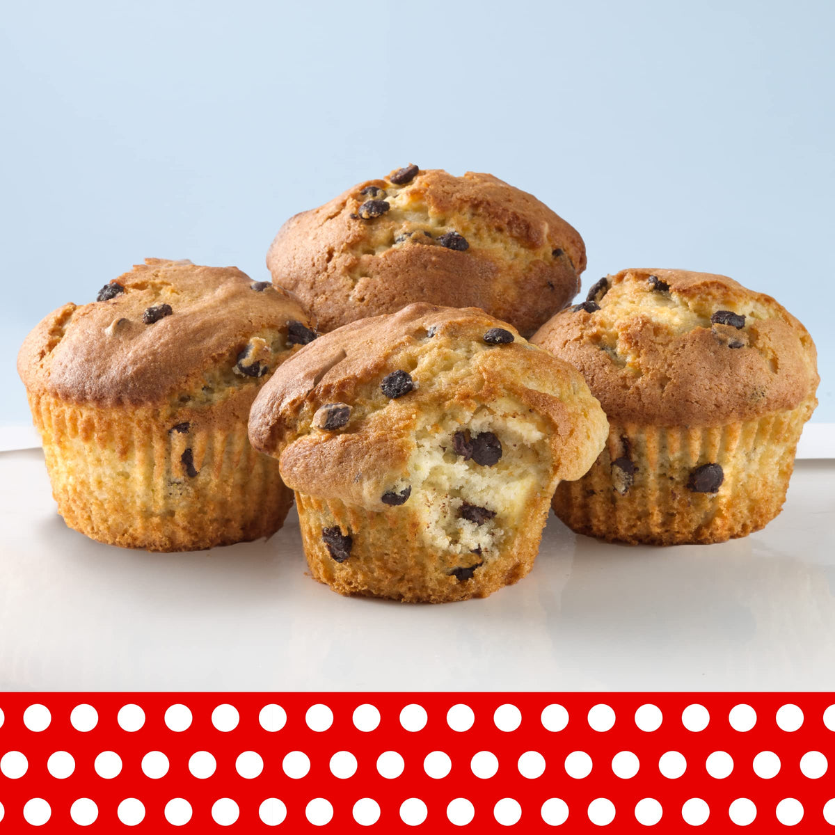 Betty Crocker muffin mix ingredients in a mixing bowl for easy batter.