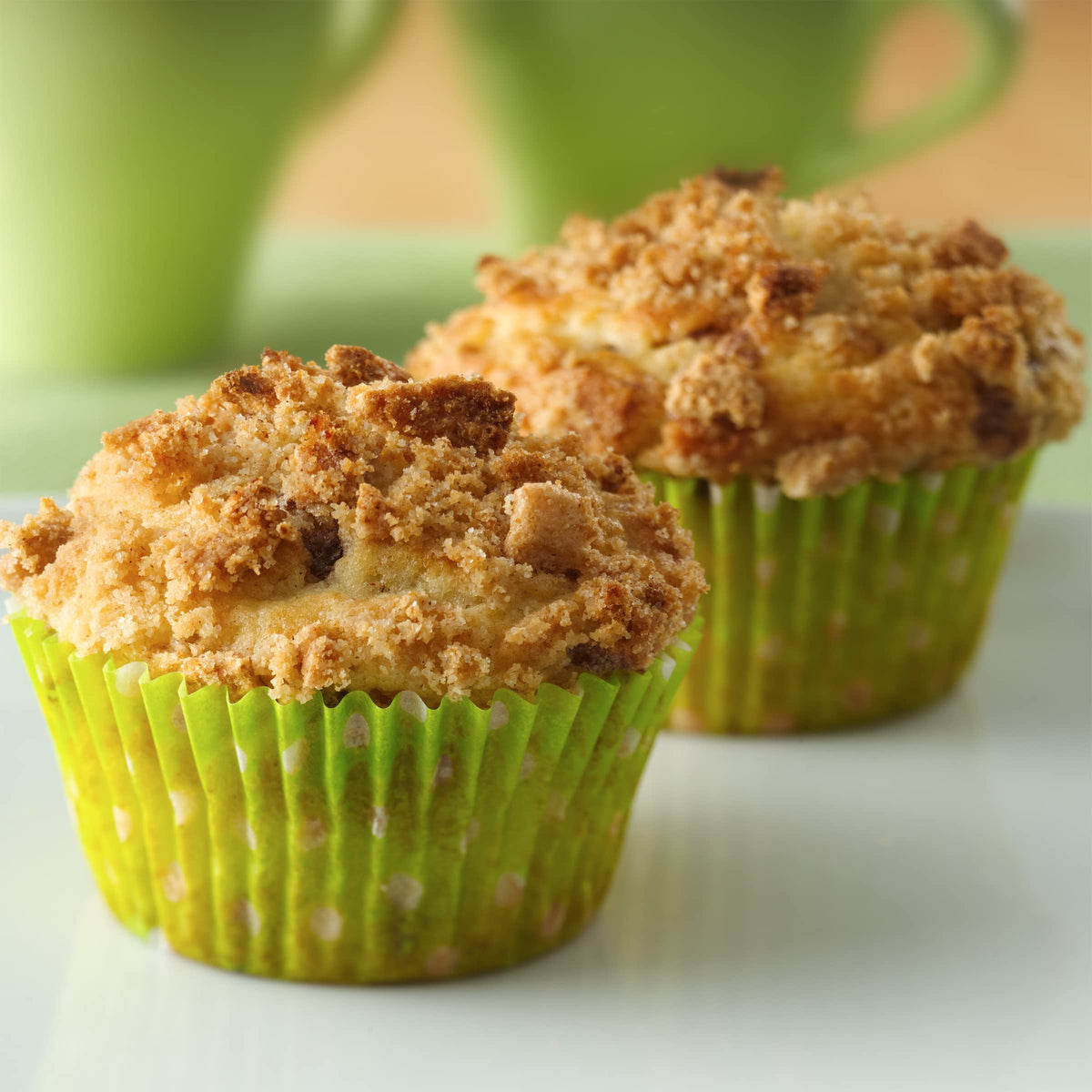 Betty Crocker Muffins rising in oven using mix, a warm breakfast option.