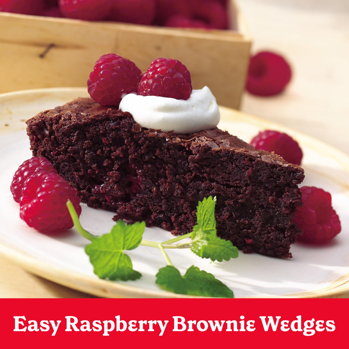 Serving Betty Crocker brownies at a casual gathering