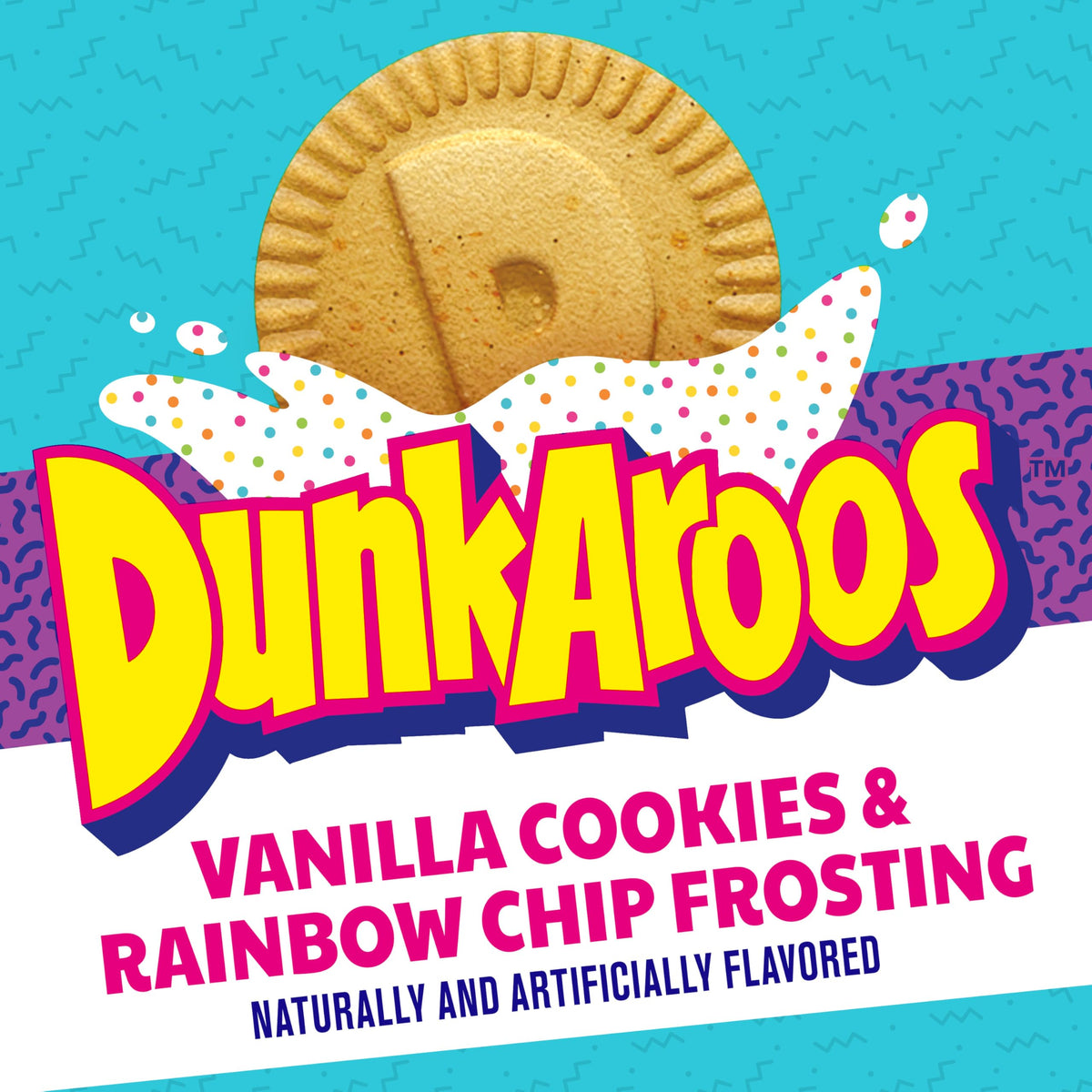 Open Dunkaroos tray invites quick, on-the-go snacking.