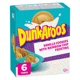 Betty Crocker DunkAroos vanilla cookies ready for dunking and quick snacking