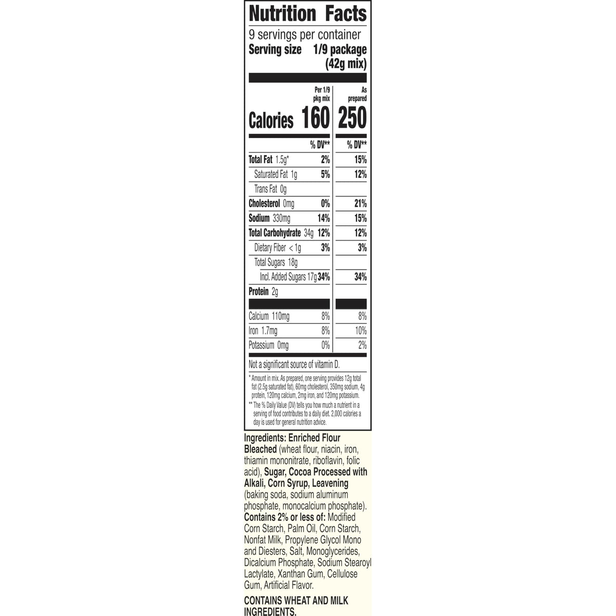 Betty Crocker Milk Chocolate Cake Mix quick prep scene promotes weeknight desserts.