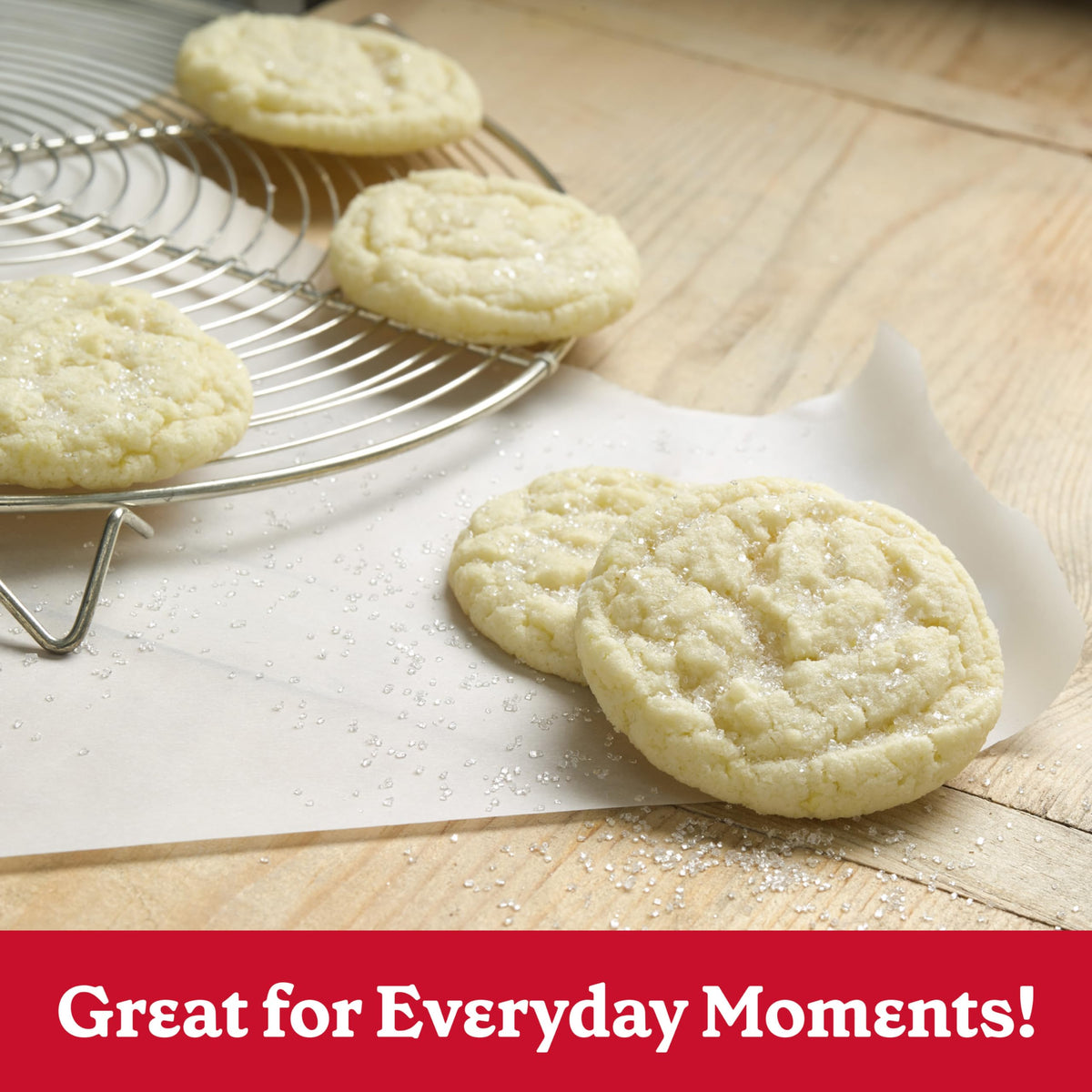 Betty Crocker gluten-free sugar cookie mix dry ingredients ready to mix