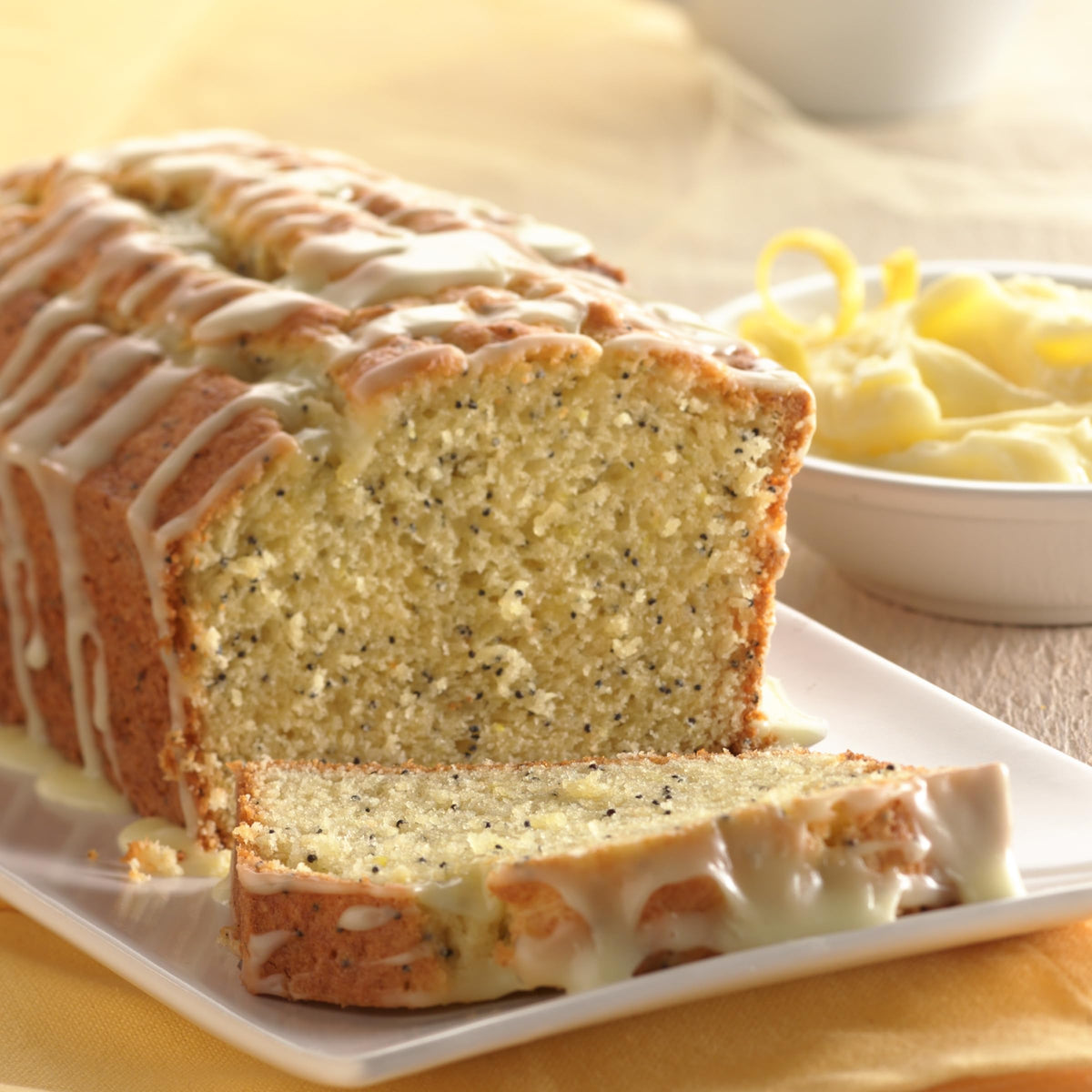 Betty Crocker kitchen scene, ready-to-bake mix for quick breakfast or snack.