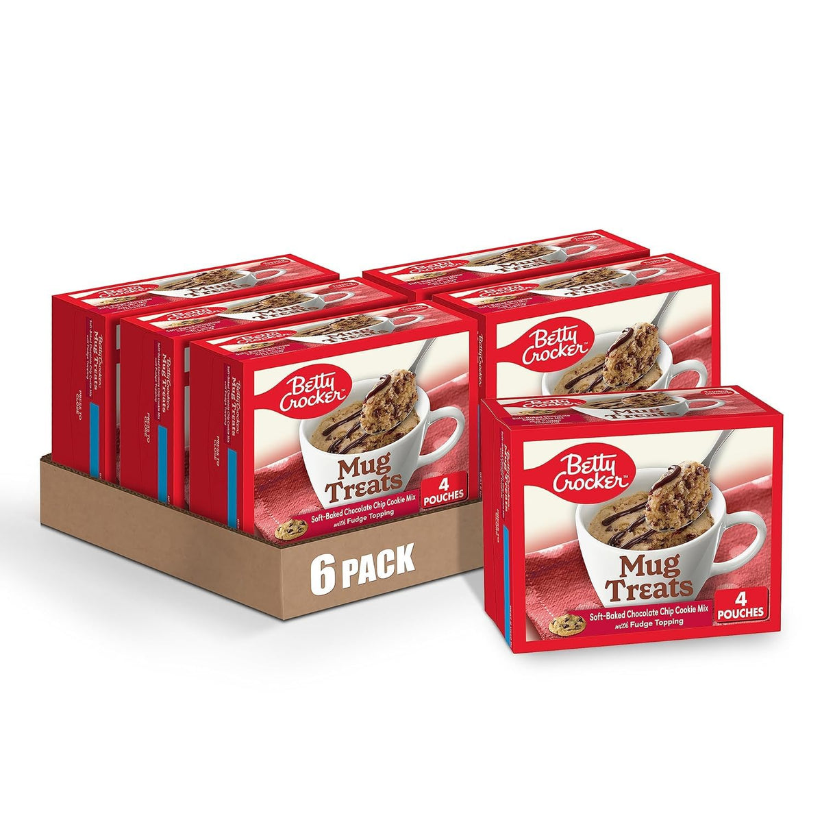 Betty Crocker Mug Treats box image showing quick, microwave dessert option