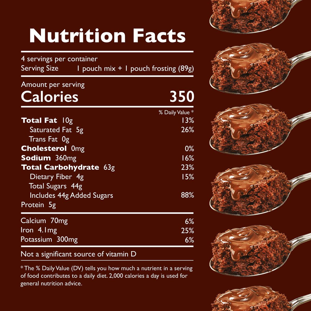Betty Crocker Mug Treats microwave cake—single-serve portion ideal for personal snacking.