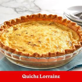 Pie crust ready to fill with favorite toppings with Betty Crocker