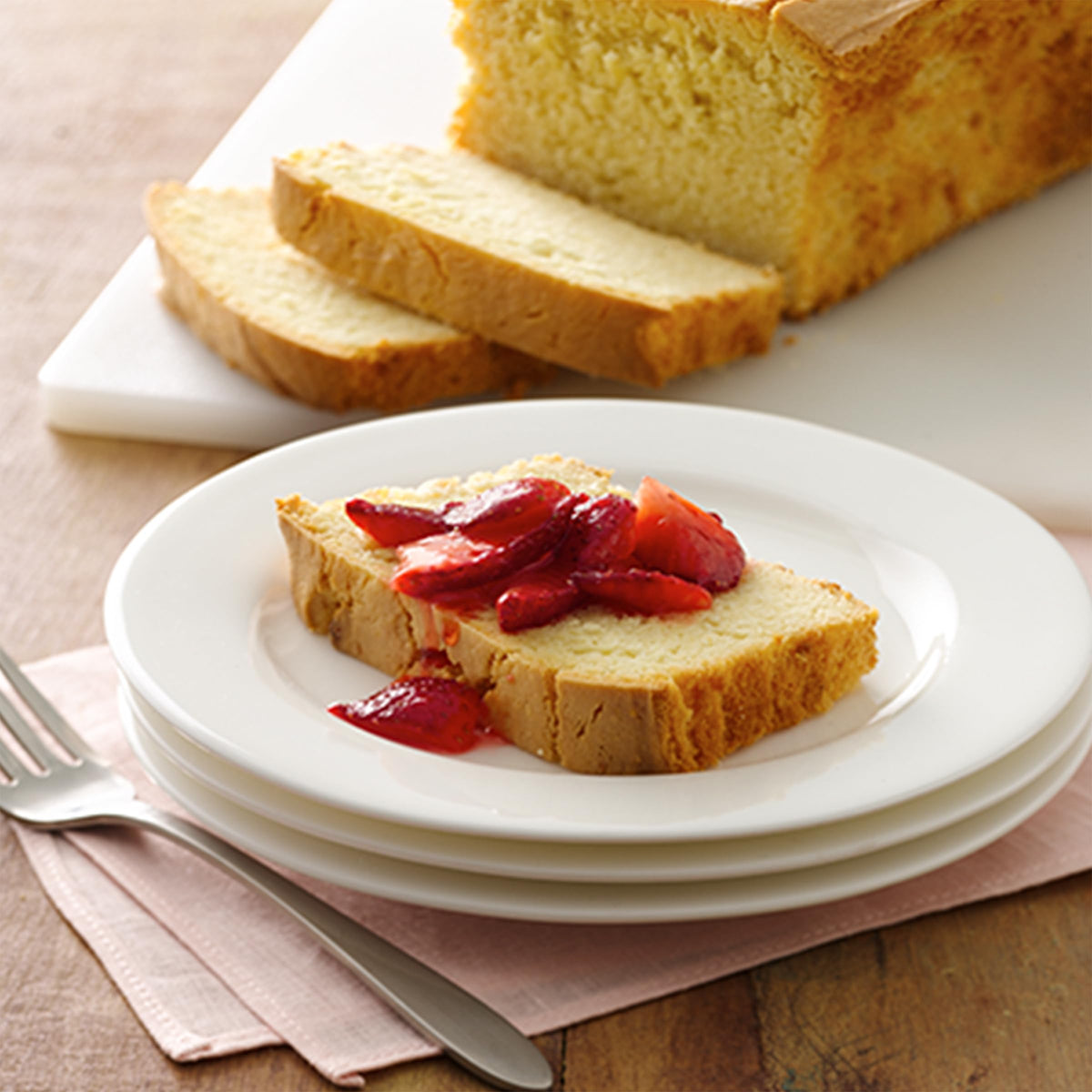 Betty Crocker Pound Cake Mix bowl and mixer setup for quick, convenient baking.