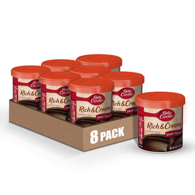 Betty Crocker rich creamy gluten-free frosting jar for cakes and cupcakes