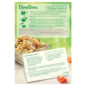 Betty Crocker Suddenly Pasta Salad twin pack ready to serve or save for later.