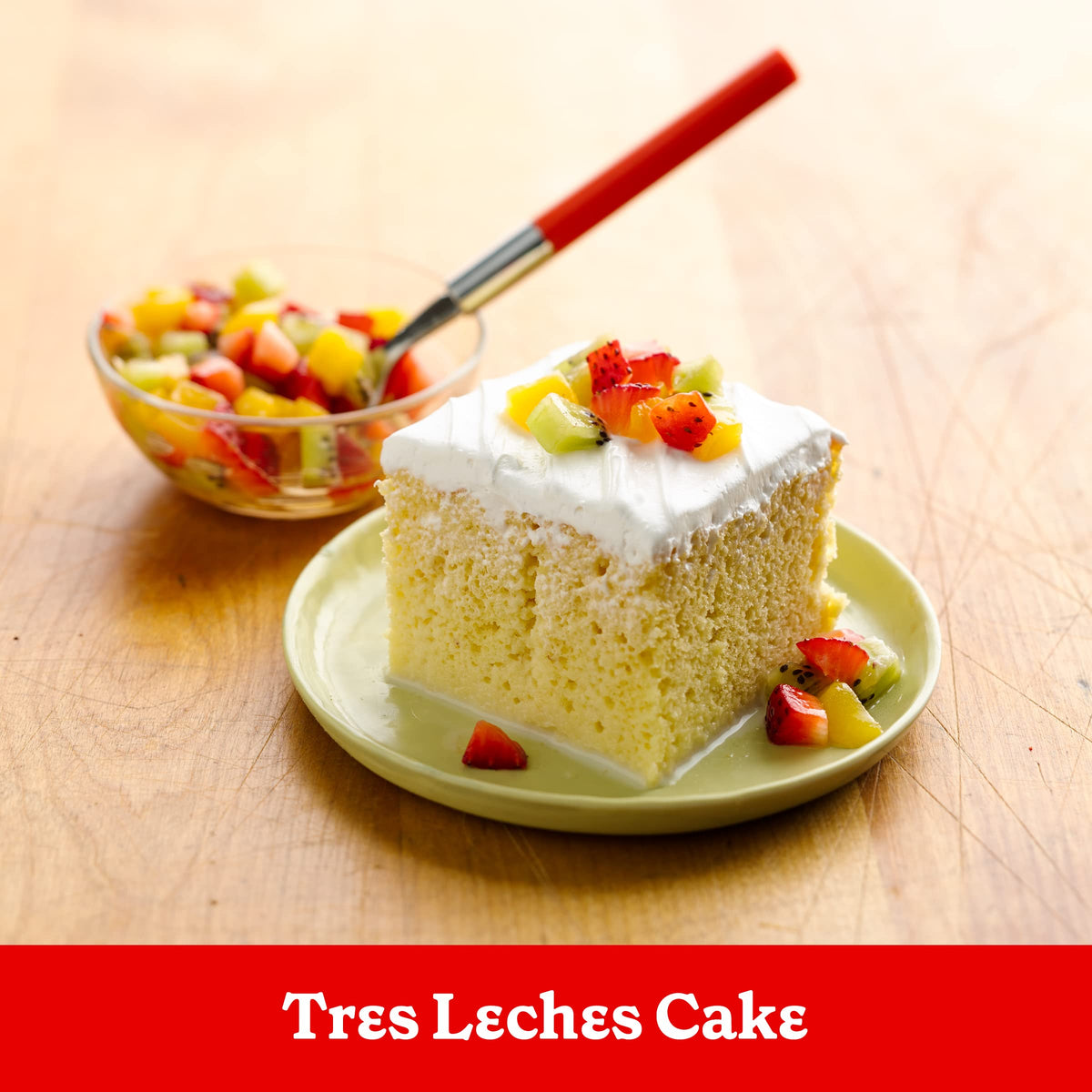 Betty Crocker two-layer cake frosting with glossy finish