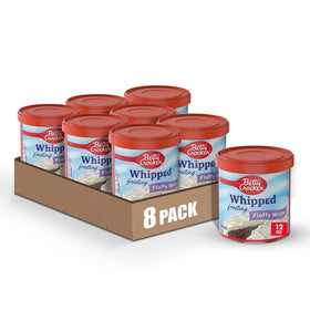 Betty Crocker Whipped Frosting can for smooth cake toppings