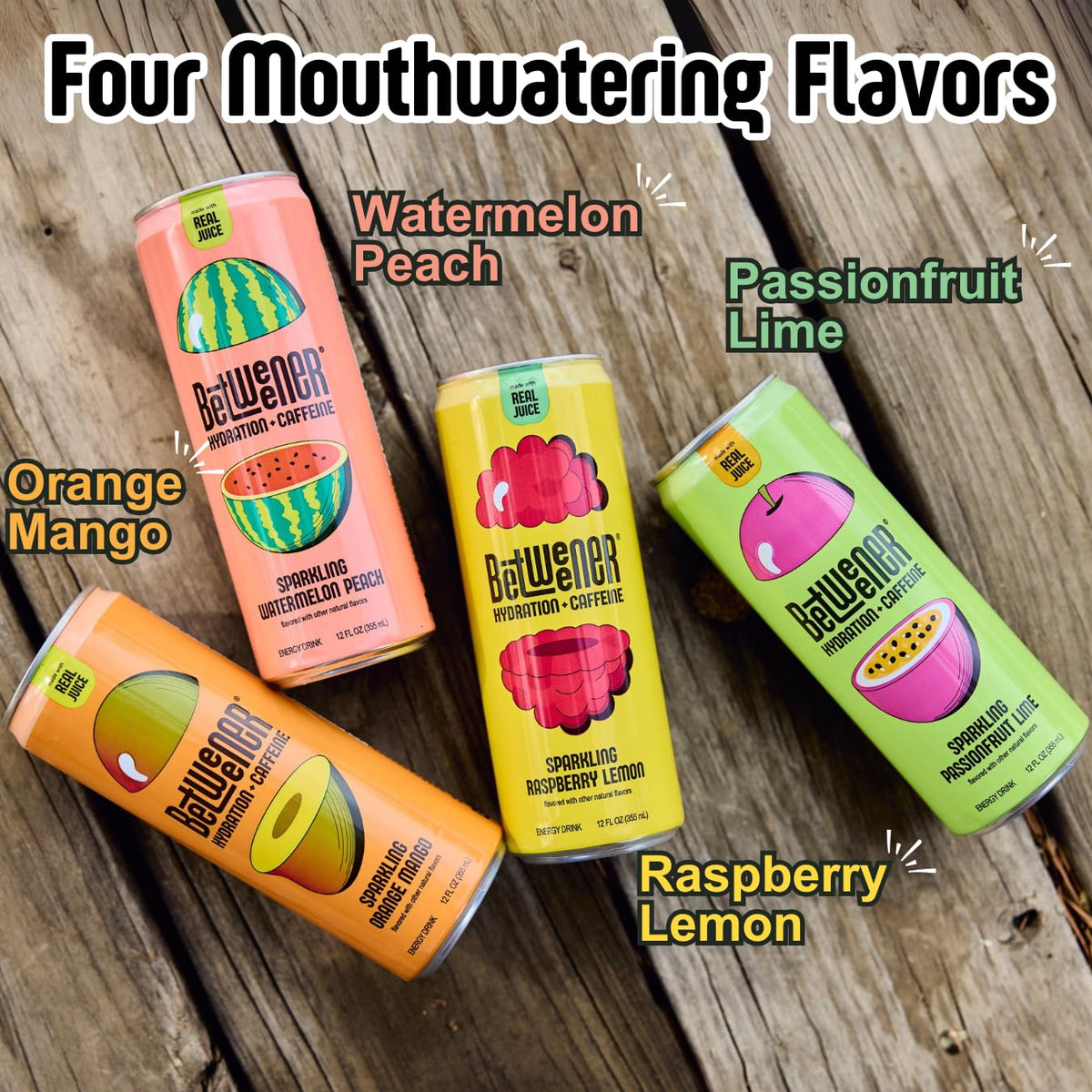Betweener caffeine 100mg can be a daytime pick-me-up.