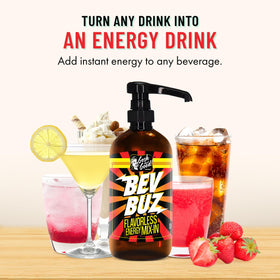 Gosh That's Good BEV BUZ pour-ready bottle highlights tasteless energy for coffee