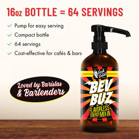 Gosh That's Good BEV BUZ smoothie shot demonstrates energizing boost without texture change