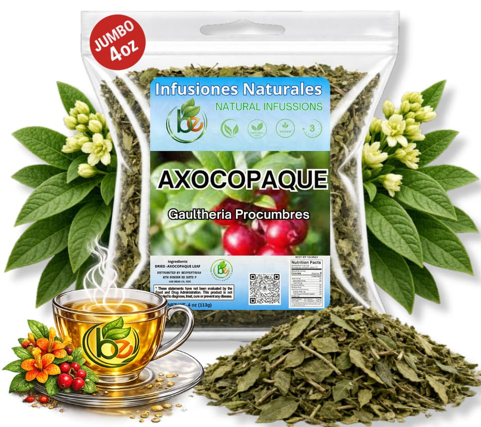 BEXPERTS Axocopaque loose-leaf tea with fresh aroma and authentic Mexican heritage.