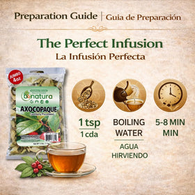 BEXPERTS Axocopaque packaging highlights plant-based, vegan-friendly tea.