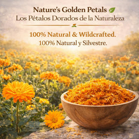 B-Experts calendula petals close-up showing natural dried texture