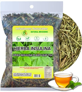 BexpertsUSA Insulina tea loose-leaf with Gymnema sylvestre and Costus igneus for caffeine-free infusion.