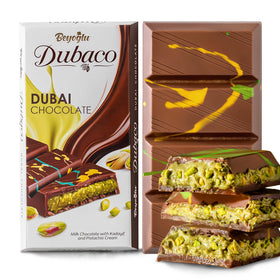 Beyoglu Dubaco Dubai pistachio chocolate bar with premium flavor for gifting or personal indulgence