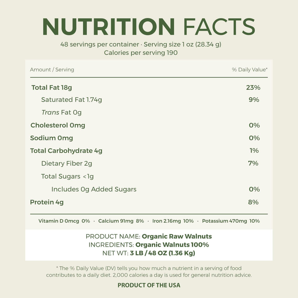 Beyond Nature California farm origin walnuts – fresh harvest, consistent quality