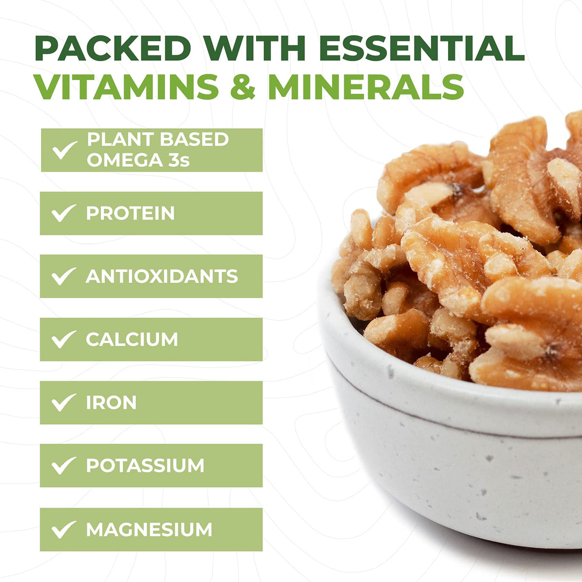 Beyond Nature walnuts with cracked shells, perfect for salads, baking, or toppings.
