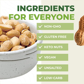 Beyond Nature peanuts on a snack plate ready for quick energy