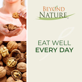 Beyond Nature walnuts add crunch to salads and desserts with a plant-based touch.