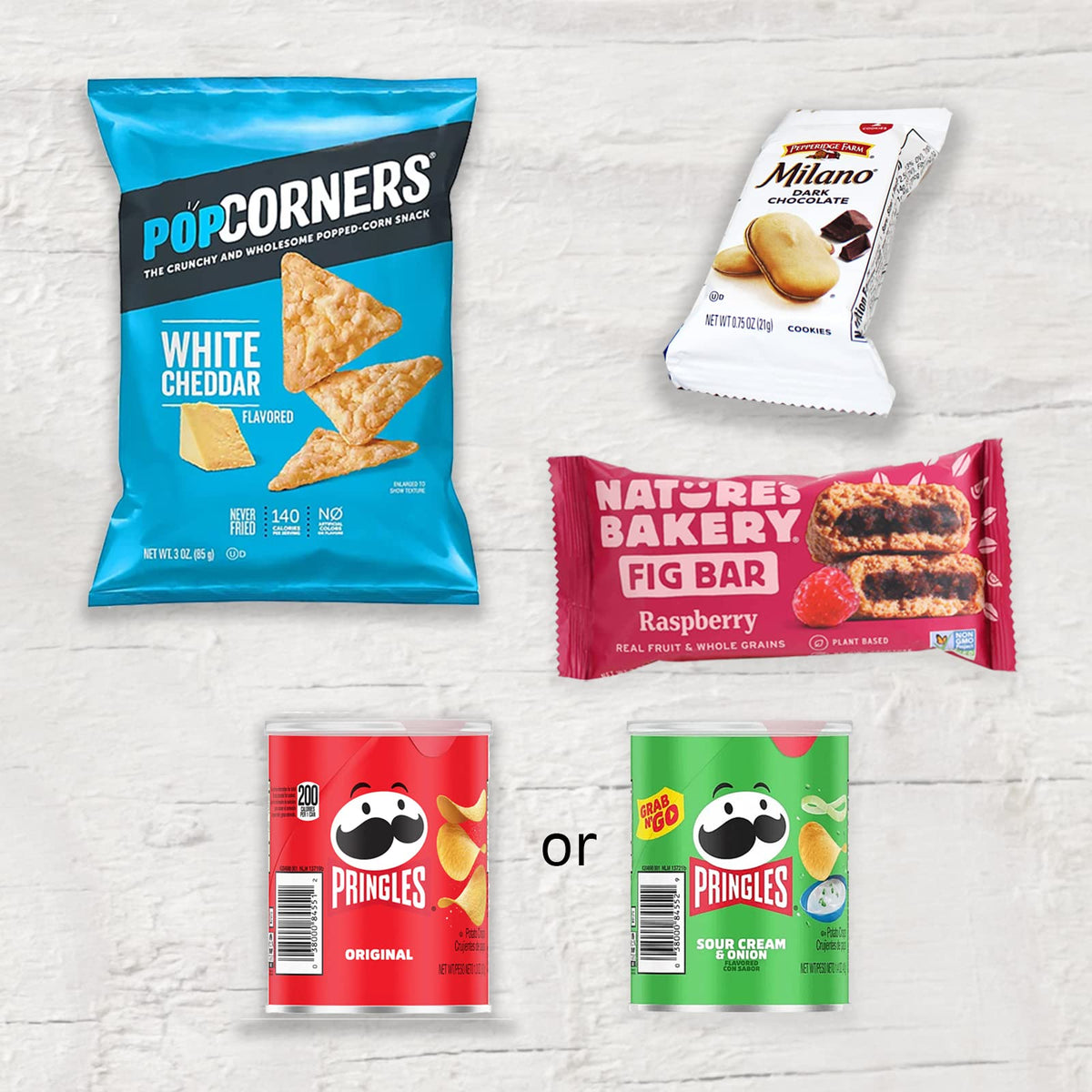 Beyond The Box Get Well Gift Snacks—snack assortment brings comforting bites.