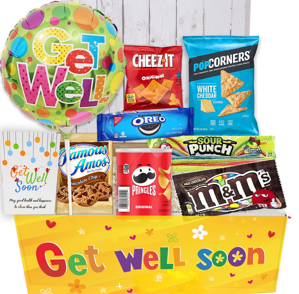 Beyond The Box Kids Get Well Gift Balloon brighten recovery with a cheerful message.