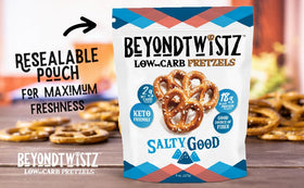 BeyondTwistz on-the-go snack paired with dipping idea.
