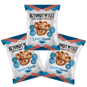BeyondTwistz Protein Pretzels 6 oz bag, crunchy and keto friendly