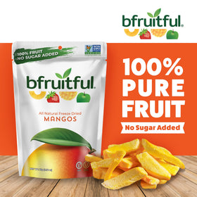bfruitful mango slices close-up showing crisp texture