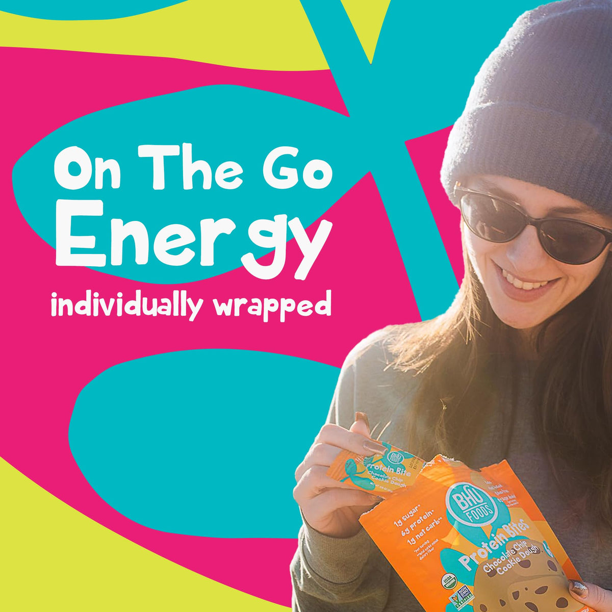 Bhu Fit Keto Bites plant-based protein—clean organic ingredients for mindful snacking.