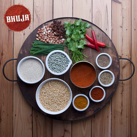 Bhuja Majans made in Australia roasted peas for everyday crunch