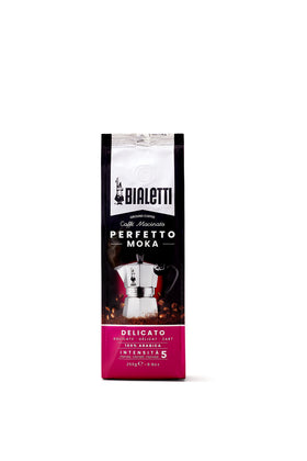 Bialetti Perfetto Moka Delicate coffee bag with aroma-saving valve preserves freshness