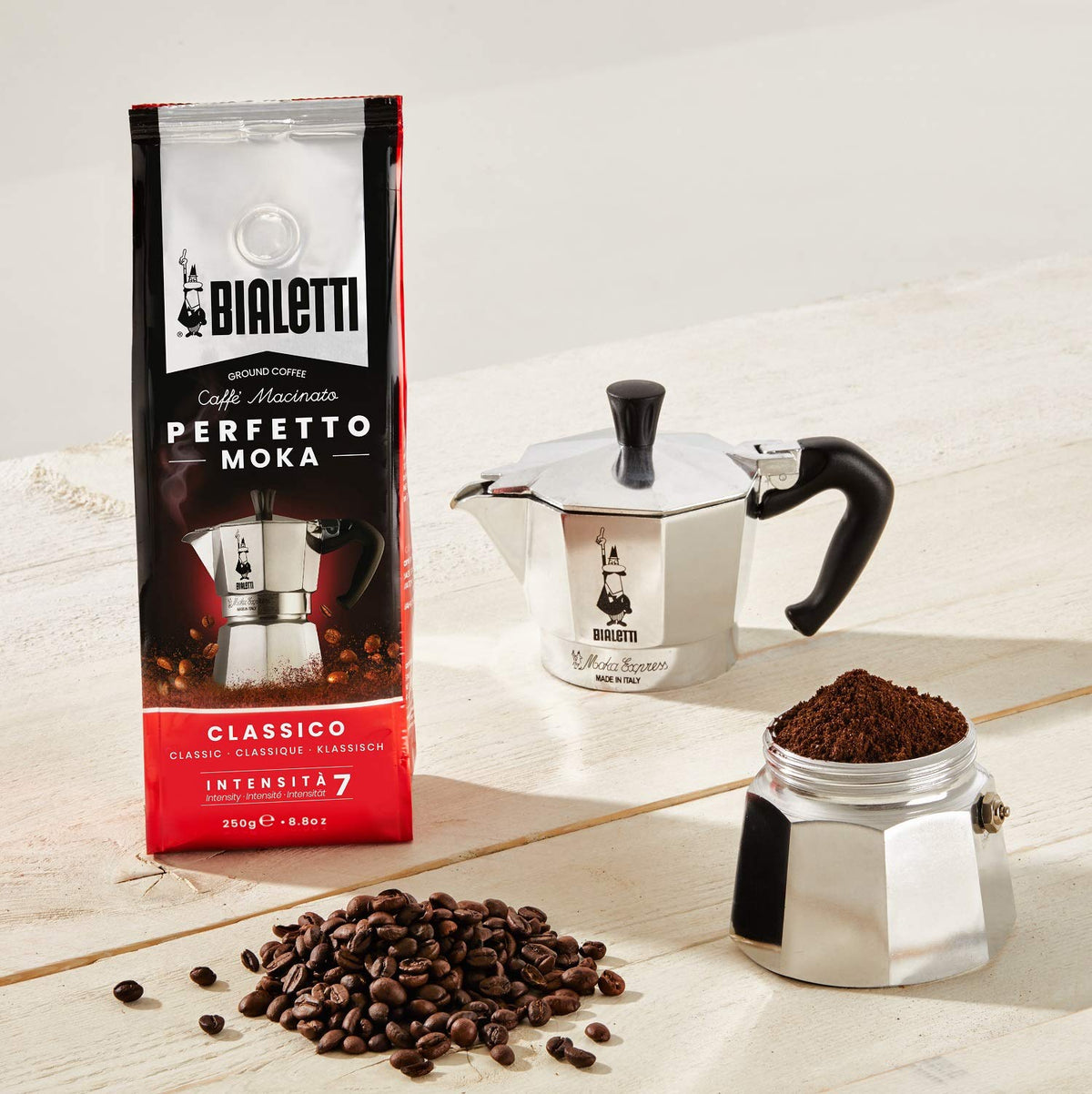 Bialetti Perfetto Moka Vaniglia moka-pot-brew shows creamy aroma potential.