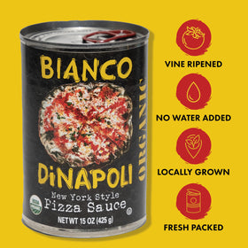 Bianco DiNapoli Organic garlic-basil-olive oil close-up highlighting depth of flavor.
