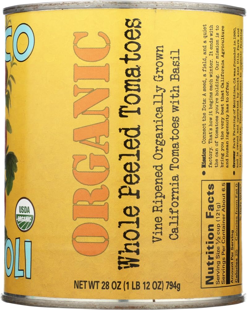Bianco DiNapoli six-pack of organic tomatoes for convenient cooking