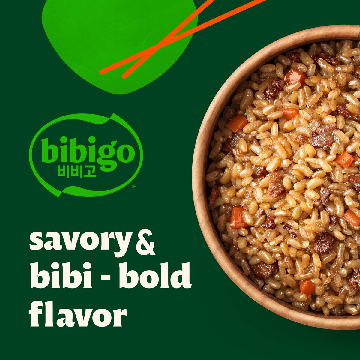 Bibigo Korean BBQ fried rice side dish, microwave-ready for easy dinners