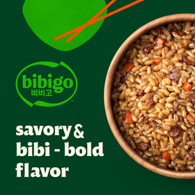 Bibigo Korean BBQ fried rice side dish, microwave-ready for easy dinners