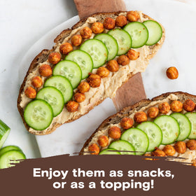 BIENA Chickpeas Barbecue display-ready bag in stores.