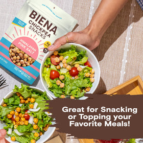 BIENA Chickpeas gluten-free, non-GMO, dairy-free attributes