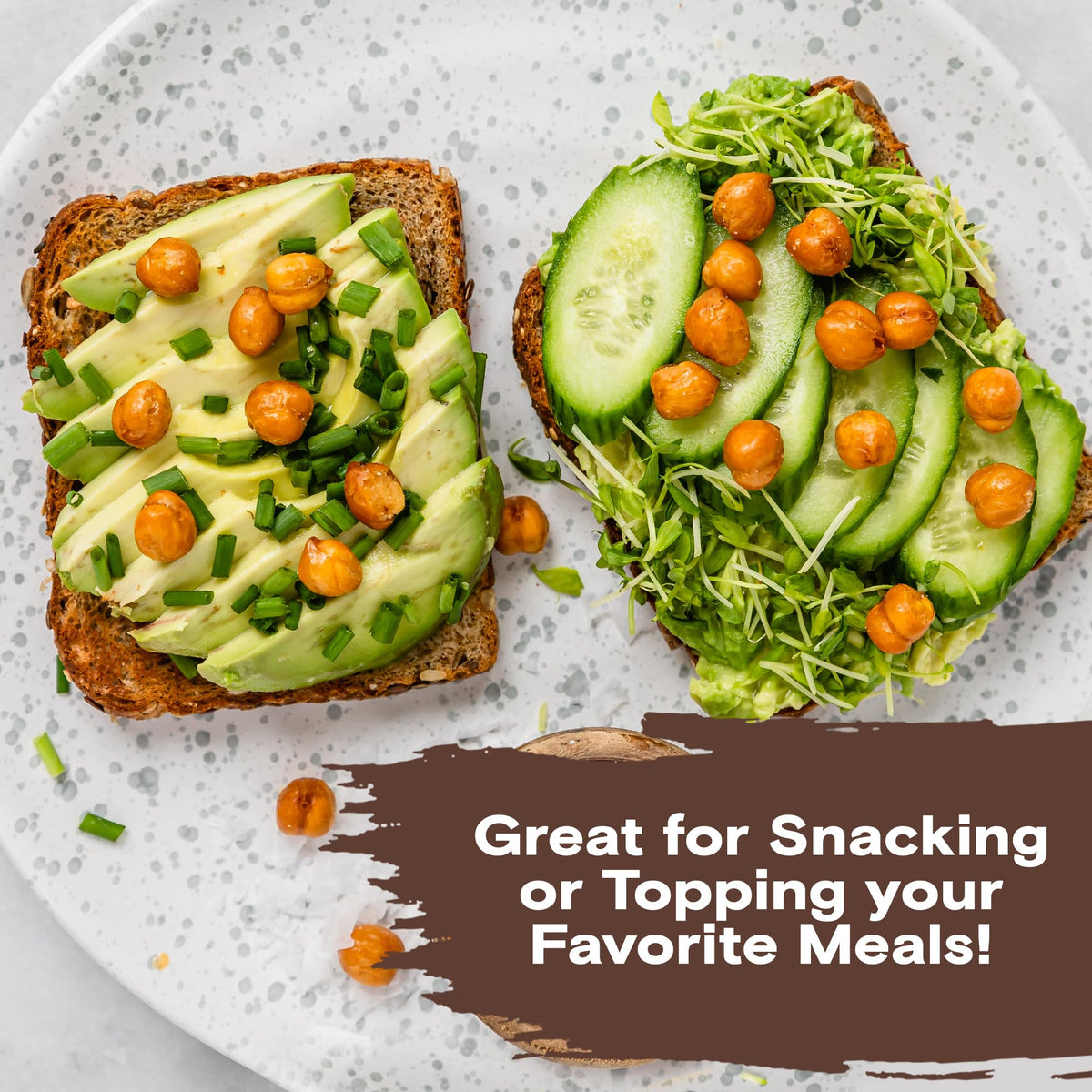 Kids enjoy crunch and plant-based protein in a gluten-free treat.