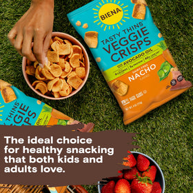 Non-GMO and dairy-free claim supports allergy-friendly snack options.